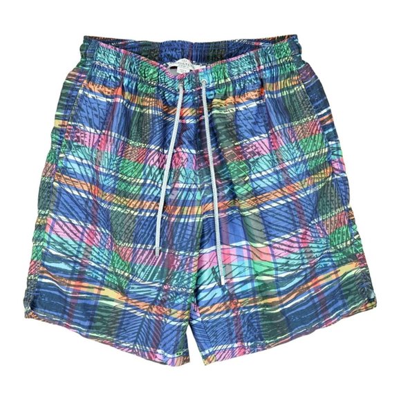 Bugatchi‎ Uomo Swim Trunks Men’s Medium M Colorful Shorts - Picture 1 of 5